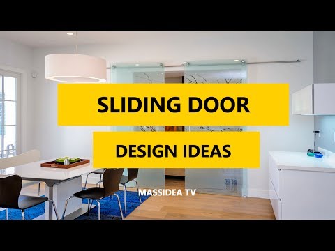 50+ Cool Sliding Door Design Ideas for Living Room 2017