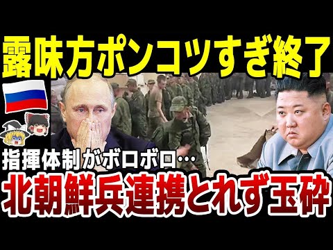 【ゆっくり解説】北朝鮮軍ついに戦闘開始…！しかし露軍と連携取れず惨敗。