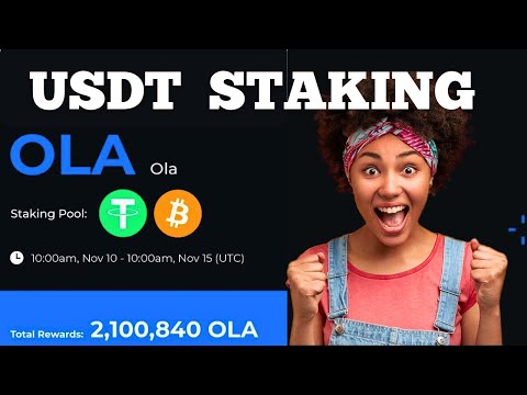 Ola Airdrop Staking and Withdrawal ~ Stake USDT and earn free Airdrop | Ola Airdrop