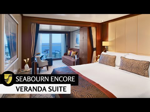 Seabourn Encore | Veranda Suite Full Walkthrough Tour |  Full Walkthrough | 4K