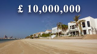 Touring a £10,000,000 Palm Jumeirah Villa for SALE! (ONE OF A KIND)