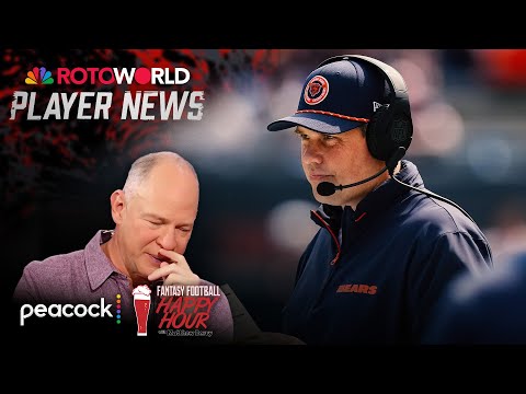 Fantasy implications of Bears firing OC Shane Waldron | Fantasy Football Happy Hour | NFL on NBC