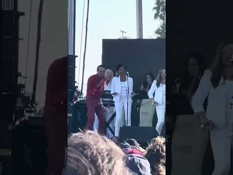 Smokey Robinson performing "I Second That Emotion" at the Fool In Love Festival at SoFi