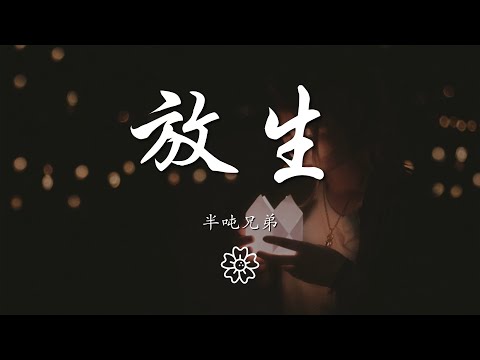 半噸兄弟 - 放生『放我一個人生活 請你雙手不要再緊握』【動態歌詞Lyrics】