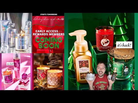 🎄Holiday Preview 2024 Starts Tomorrow!! | Bath & Body Works 🎄