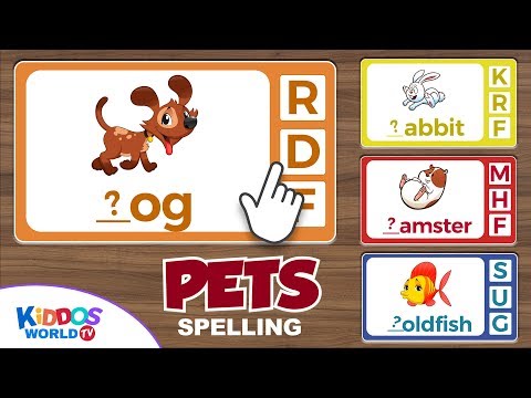 Guess the first letter of Pet's names