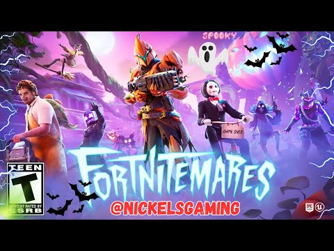 🔴LIVE- Fortnitemares Getting Spooky........Boo