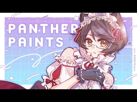 #PANTHERPAINTS, a.k.a Hyonner's drawing stream