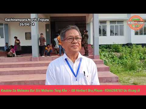 Chini MP Candidate Mannang Rajendra Reang pai nai hing jotono sakhna riha