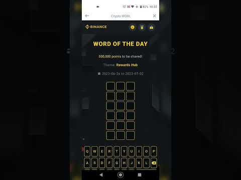 WOTD BINANCE | BINANCE WORD OF THE DAY | 3 LETTER WORD | BIANACE 02-07-2023  | LETTER WORD BINANCE