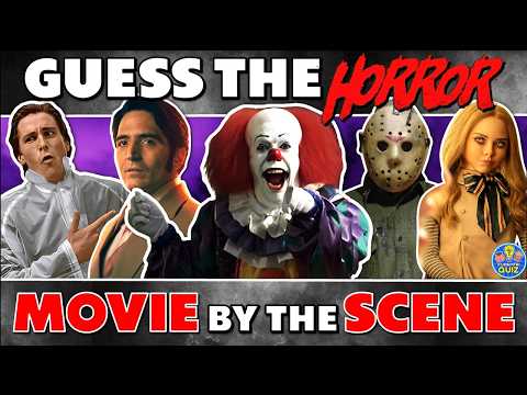 Guess The "HORROR MOVIE BY THE SCENE" QUIZ! 🎬😱 (PART 3)| CHALLENGE/ TRIVIA