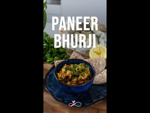 Paneer Bhurji Recipe || How To Make Paneer Bhurji || Infinity Platter