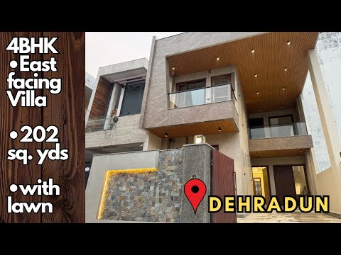 4bhk Villa for sale in Dehradun with pooja room, lawn | Houses in Hill