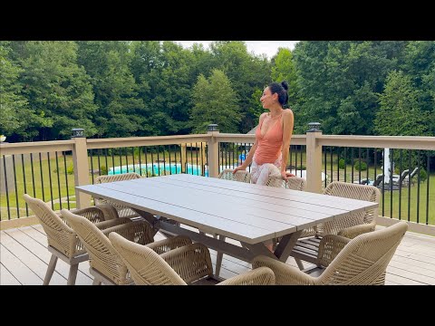 New Patio Furniture | Pool Time with Kids | Amazon Haul | Episode 12