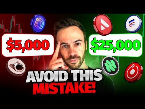 Don’t Make This Crucial Mistake To Make Millions During Alt Season!