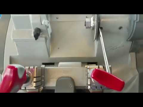 How to remove cutter on Bianchi b106 duplicator