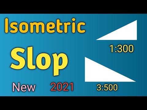 Slop Ko Kaise Calculet Kare Isometric Me Slop Kaise Nikale full Process Kr Sath Jane