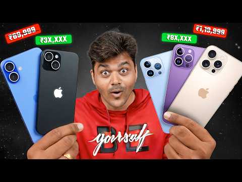 CRAZY Discounts 😎Best iPhone Deals 2024 🤯| iPhone 13 vs 14 vs 15 vs Pro Series Offers