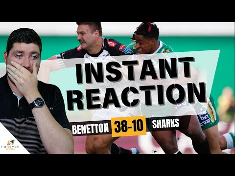 SHARKS IMPLODE VS BENETTON! | Benetton vs Sharks Review