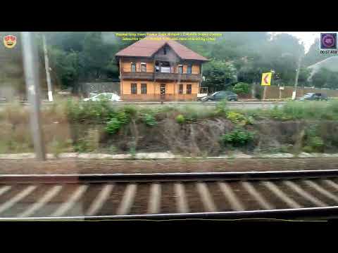 Mesmerizing Views from a Train Window 🚆 | 2-Minute Scenic Journey