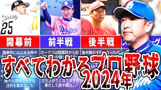 2024年のプロ野球をイッキ見！すべてわかるプロ野球