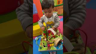 Playtime 😊 #cute #music #shortvideo #babyplaying #babyplaytime #playground #ballpit #shorts #cute