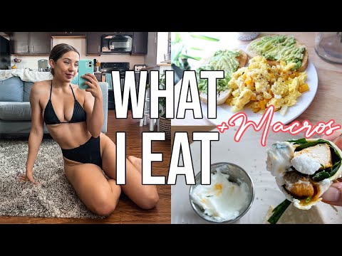 WHAT I EAT TO GET LEAN FOR SUMMER | Macros and recipes!