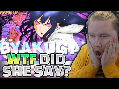 DEAN REACTS TO HINATA RAP | BYAKUGAN | Baby Yuki | NARUTO AMV