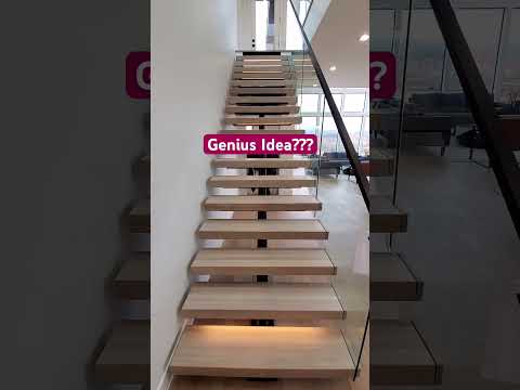 Staircase Lighting Idea #staircase  #homedecor #stairs