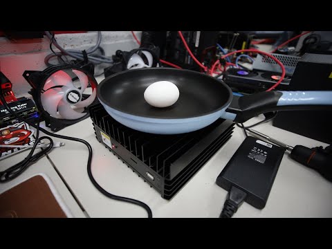 COOKING AN EGG ON THE ICERIVER KS0 PRO AND EATING IT.