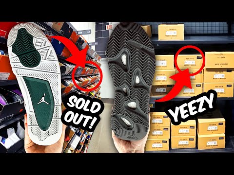 HUGE Nike Outlet Finds! NEW YEEZY Sneakers At The Adidas Outlet!