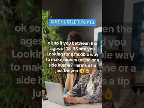 Side hustle tips PT3 Don't forget to like and subscribe 🥺🙏 for more make money online tips💸