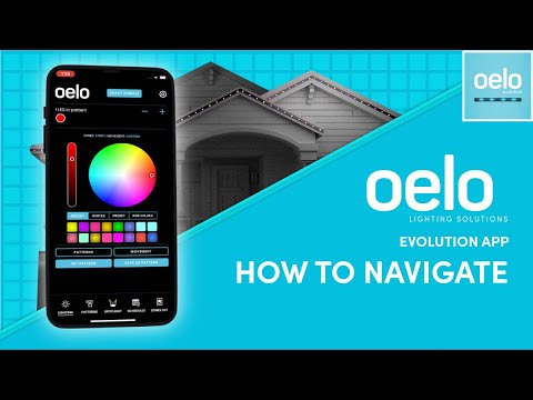 Oelo Evolution App: Main Navigation