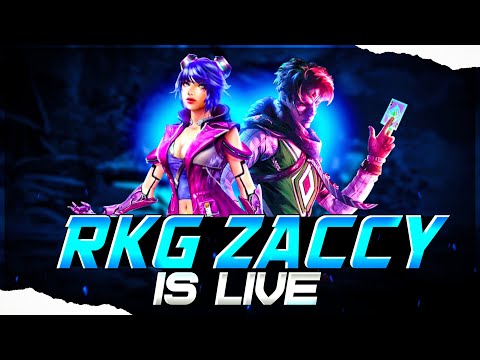 BACK AGIYAA !! LIVE  CUSTOME ROOMS || RKG ZACCY IS LIVE || STREAMING MONTH BLAST