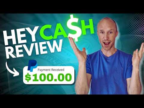 Earn Instant Free Cash and Gift Cards – HeyCash Review + $100 Payment Proof! (Brand NEW Opportunity)