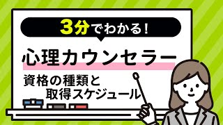 【心理カウンセラー】資格取得までの2パターンのモデルスケジュールを解説！資格の種類から取得の仕方までをわかりやすく紹介