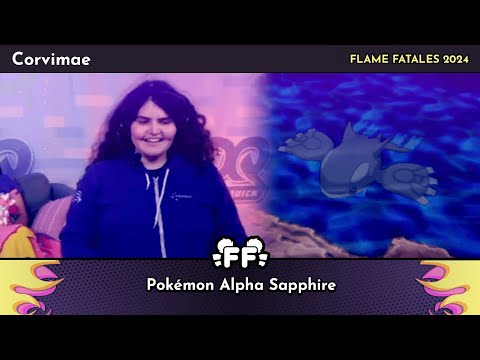 Pokémon Alpha Sapphire by Corvimae in 3:13:59 - Flame Fatales 2024