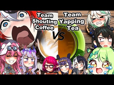 Battle Coffee vs Tea Enjoyer |  『HololiveEN』