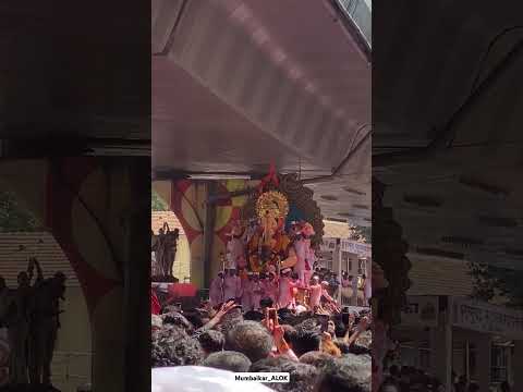 Lalbhag cha raja👑 2024 visarjan |Lalbhag cha raja visarjan🥺 #ganpatibappamorya #visarjan #ytshorts