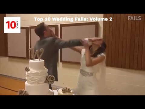 Top 10 WEDDING FAILS: Volume 2 ( OMG !!!!!!!! they DIDN'T)