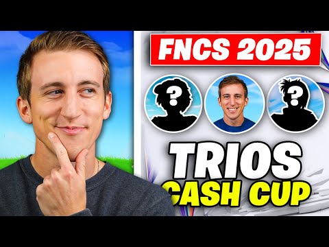 Cash Cup with my 2025 FNCS Trio!