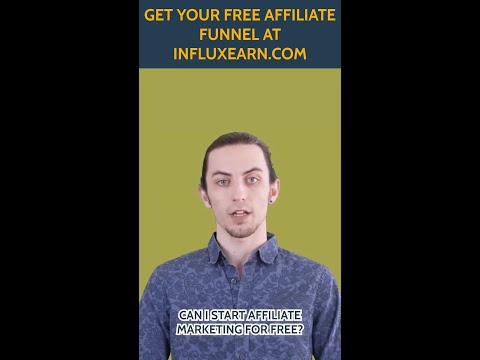 Can I start affiliate marketing for free?