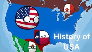 Countryballs - History of USA (full)