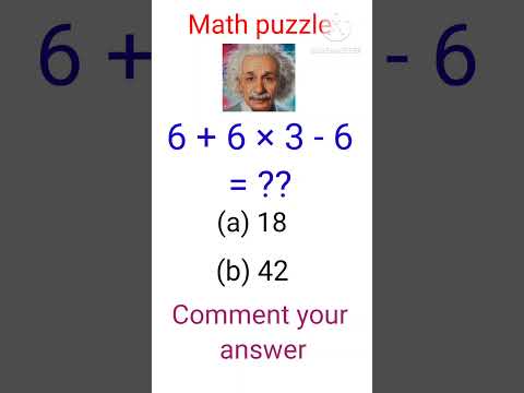 Math puzzle || #math #quizgame #quiz #mathematics #gkquestion