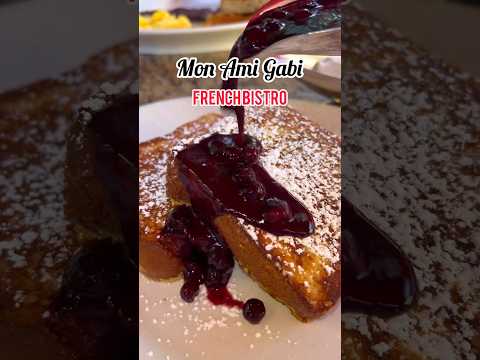 BEST FOOD ON THE LAS VEGAS STRIP | BREAKFAST AT MON AMI GABI 🇫🇷 #lasvegasfood