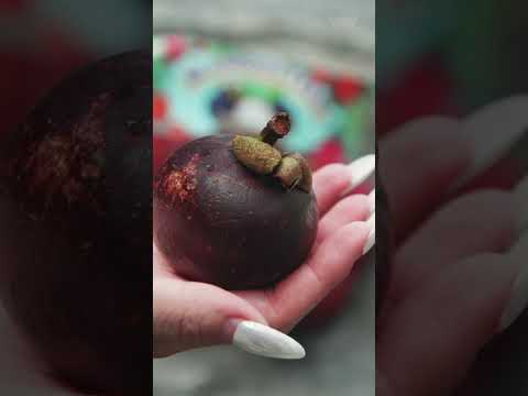 This is how a new #fruit is reaching the United States. #mangosteen #imports