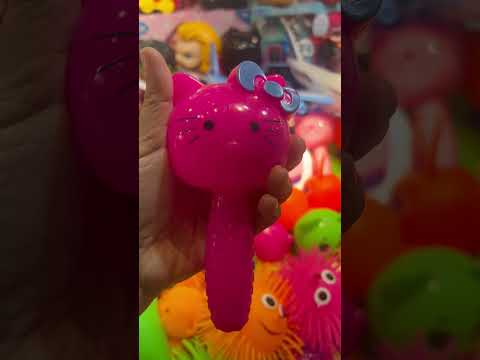 hello kitty squeaky toy  #squeakytoy #toy #asmr #satisfying #shorts #short