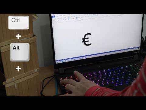 How to type € sign in Word (on Windows)