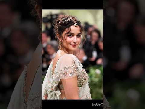 #aliabhatt #gorgeouslook #metgala2024 #traditional look 🔥#viral #trending #shortsfeed