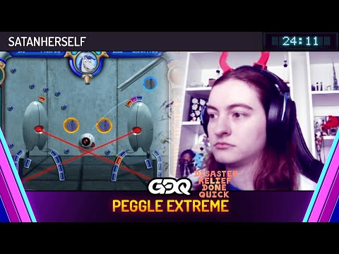 Peggle Extreme by SatanHerself in 24:11 - Disaster Relief Done Quick 2024